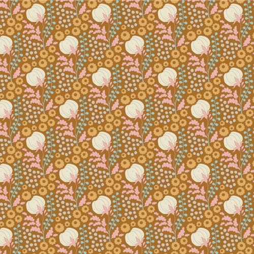 Tilda Patchwork Stoff Baumwolle - Sanctuary - Cottonfield Ochre